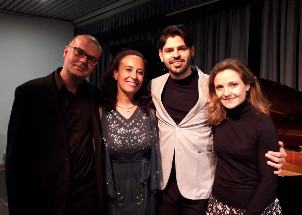 Carlos Apellaniz, Olga Blanco, Alejandro Von Büren, María José Casero